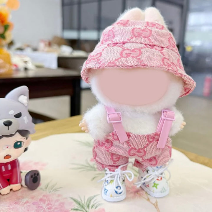 labubu designer 2pc overall set