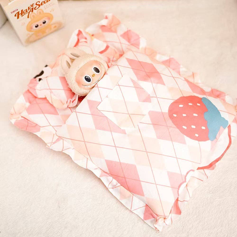 labubu sleeping bag set