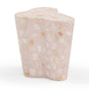 pink slab terrazzo indoor/outdoor table