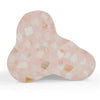 pink slab terrazzo indoor/outdoor table