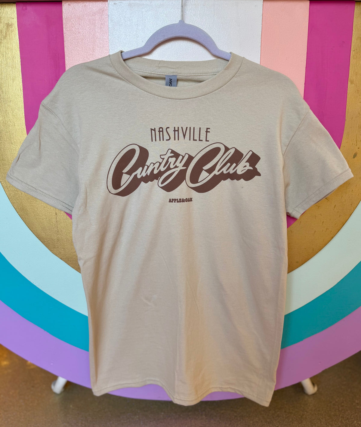 nashville cuntry club tee