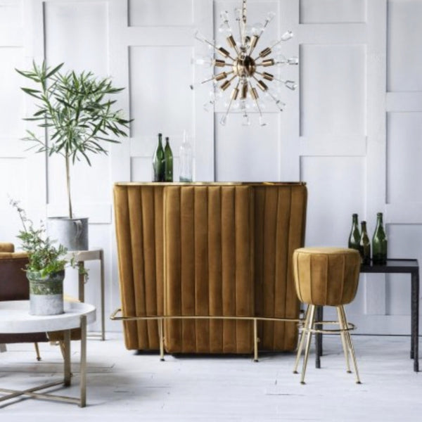 velvet & brass bar