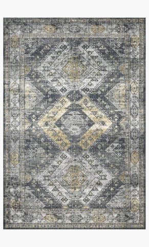 skye rug collection- graphite/silver - Apple & Oak