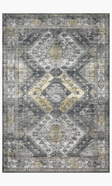 skye rug collection- graphite/silver - Apple & Oak