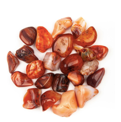 tumbled carnelian - Apple & Oak