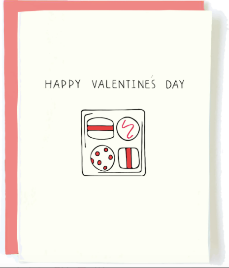 happy valentine's day chocolate card - Apple & Oak