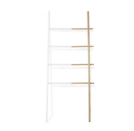 white/natural ladder - Apple & Oak