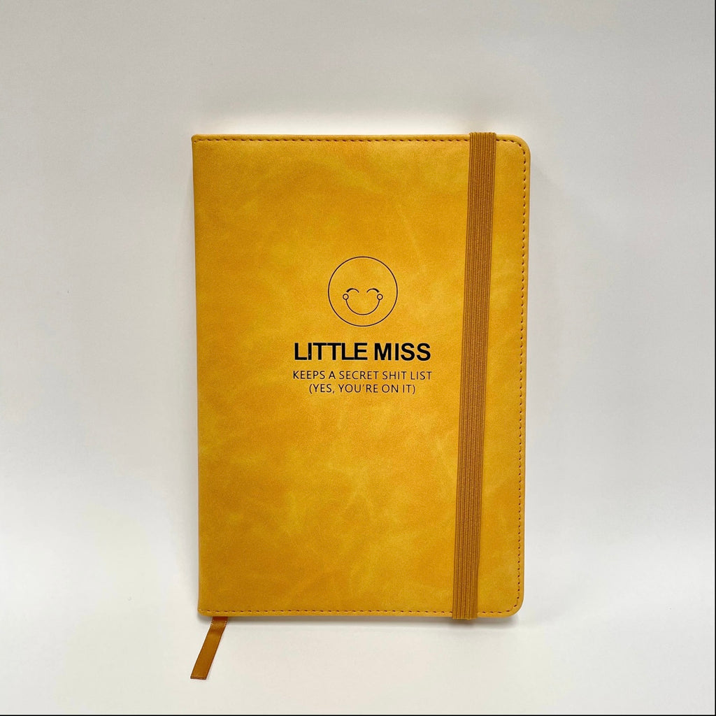 little miss keeps a secret shit list journal