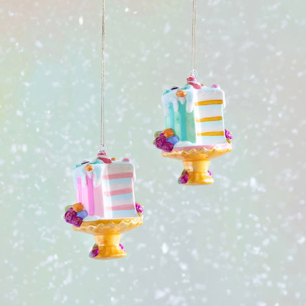 cake & macaron ornament