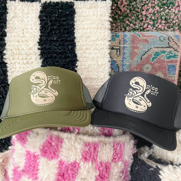 piss off trucker hat