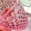 pink diamond cut {acrylic} cup