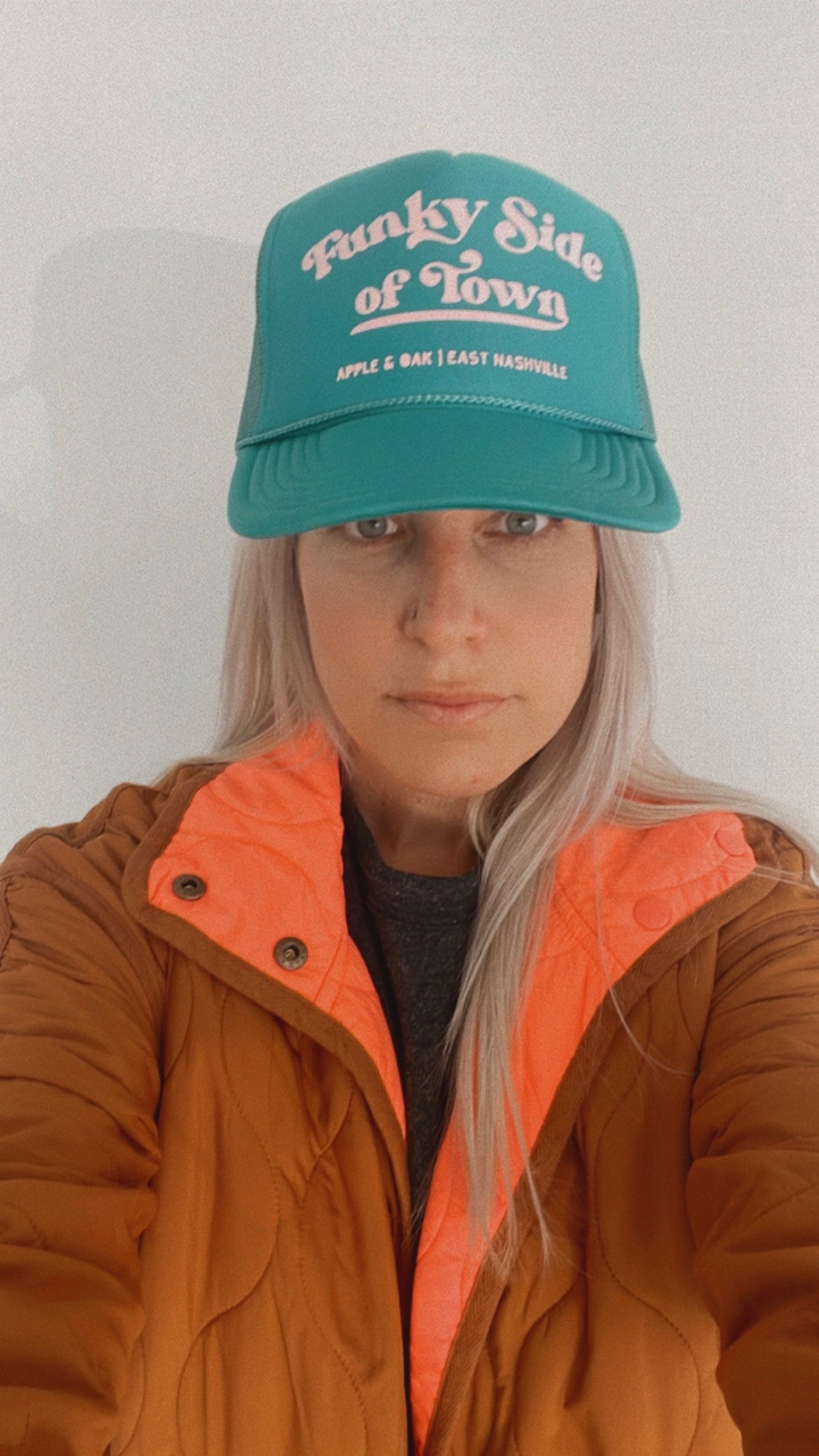 funky side of town trucker hat