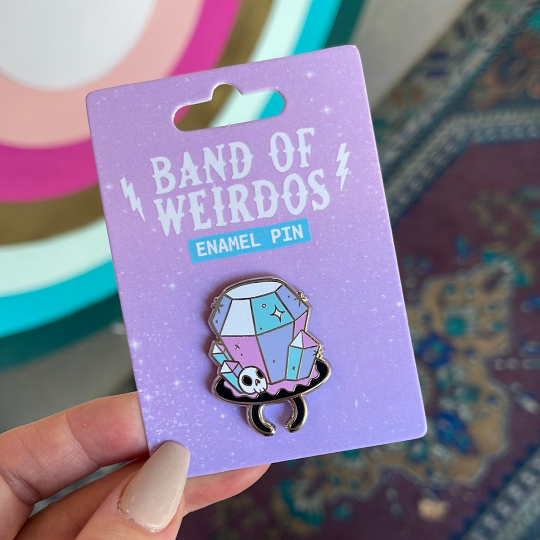 crystal pop pin