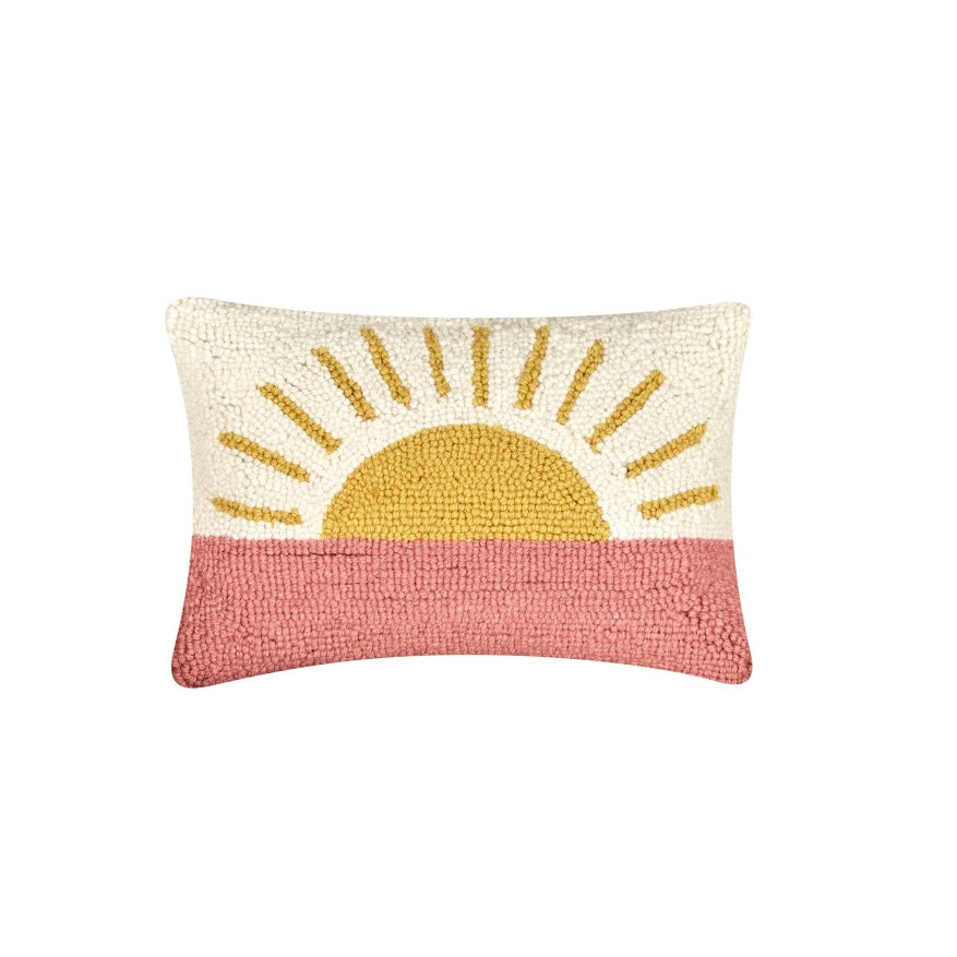 sunrise {hook} pillow