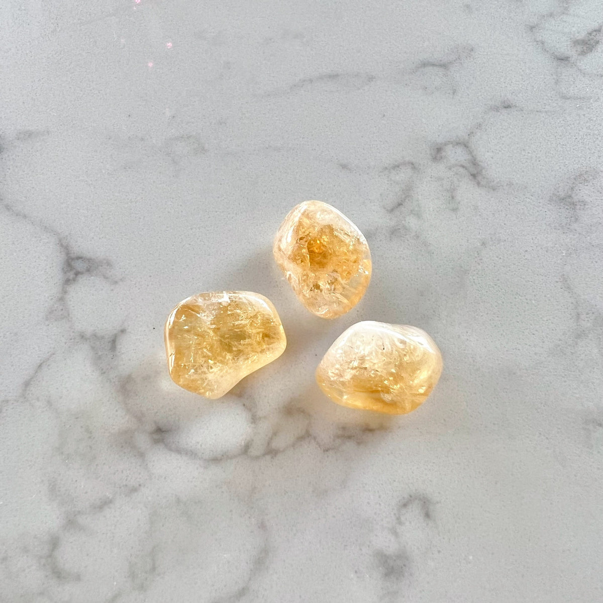 tumbled citrine