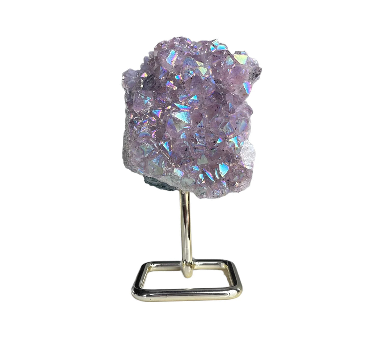 aura amethyst on base
