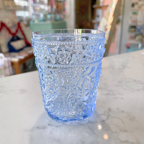blue paisley {acrylic} cup - Apple & Oak