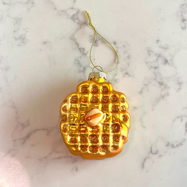 waffle ornament