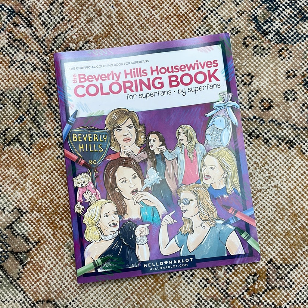 RHOBH coloring book