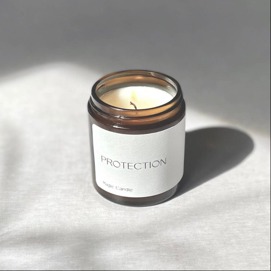protection magic soy candle