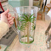 palm tree {acrylic} pitcher - Apple & Oak