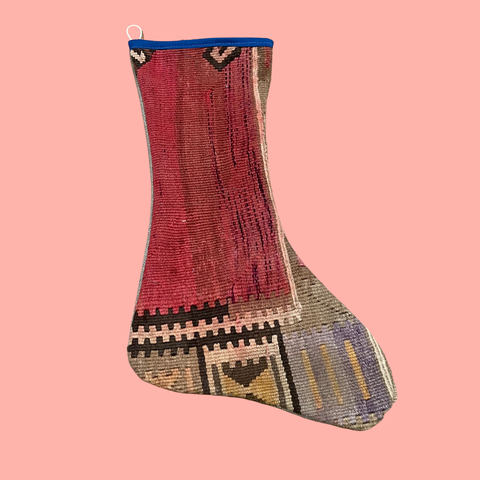 kilim stocking 36 {right facing}