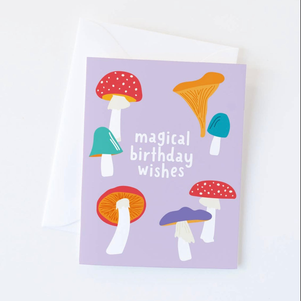 magical birthday wishes card