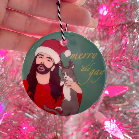 merry and gay ornament