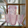 pink paisley {acrylic} pitcher - Apple & Oak