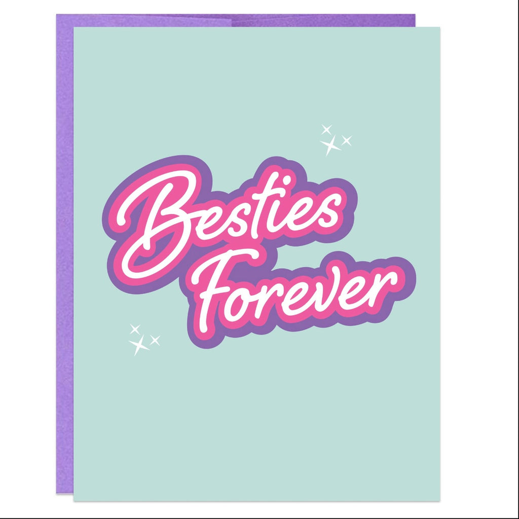 besties forever card