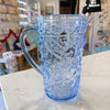 blue paisley {acrylic} pitcher - Apple & Oak
