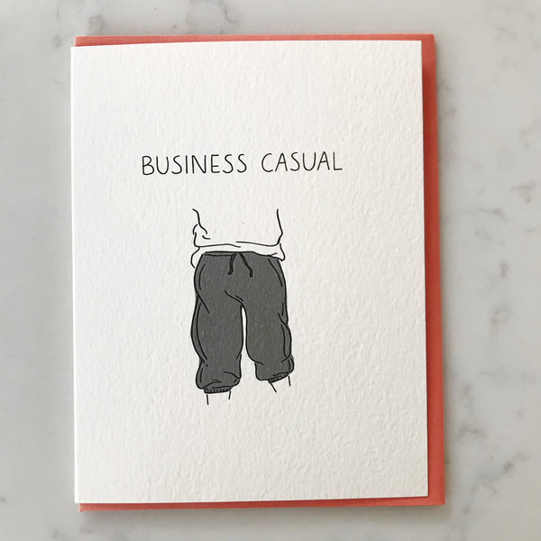 business casual card - Apple & Oak